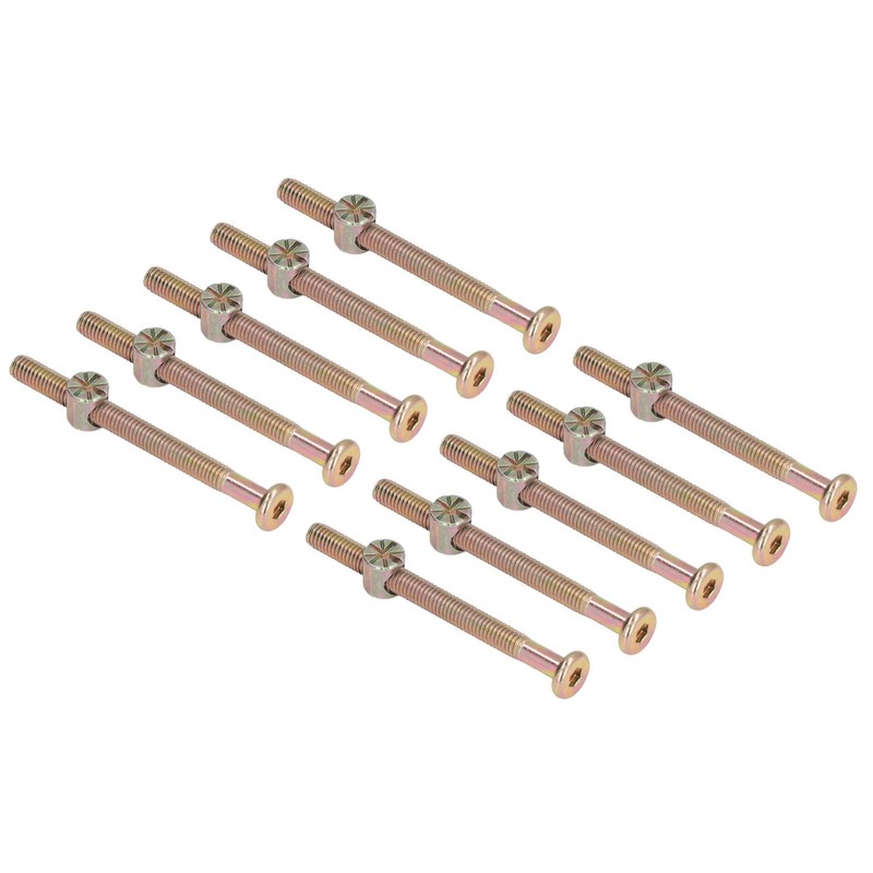 Crib Screw Kit Set of 10 Universal Durable Crib Screws