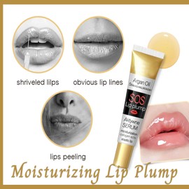 Lip plumper, high moisturizing lip plumper, Lip serum for reduce lip lines & dead skin, lip gel for full lip