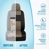 BDK PolyPro Seat Covers Full Set in Beige on Black