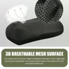 DACIRTY Motorcycle Seat Cover, Heat-insulating Double-sided Mesh Holes Breathable Burn-resistant