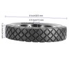 MUKCHAP 4 Pack 8 Inch Solid Rubber Wheels, Hand Truck
