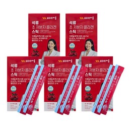 Vitamin Village Pomegranate Ultra Low Molecular Fish Collagen Jelly Stick Type 20g x 15 Packets 5 Boxes () / 비타민마을 석류 초 저분자 피쉬콜라겐 젤리 스틱형 20g x 15포 5박스 ()