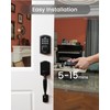 DESLOC A100F Electronic keypad Door Lock with Handle Set, Smart
