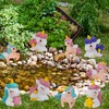 Mood Lab Miniature Unicorn Figurines Set - Funny Mini Statue