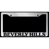 BLVD Chrome License Plate Frame "Beverly Hills" Auto Accessory 1126