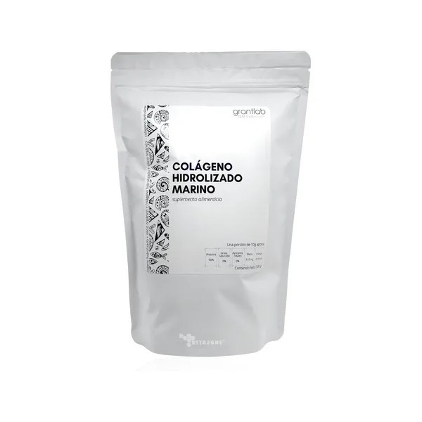 Colágeno Hidrolizado Marino Sin Sabor 300 Grs Grantlab