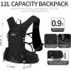 IX INOXTO Hydration Pack Backpack, Lightweight Water Vest 2L Leakproof
