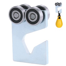 Fuperoo 4-Wheel Trolley Assembly Rollers.Strut Channel Rollers Trolley.for use with 1-5/8" Wide and All 1-5/8" or Taller Strut Channel.