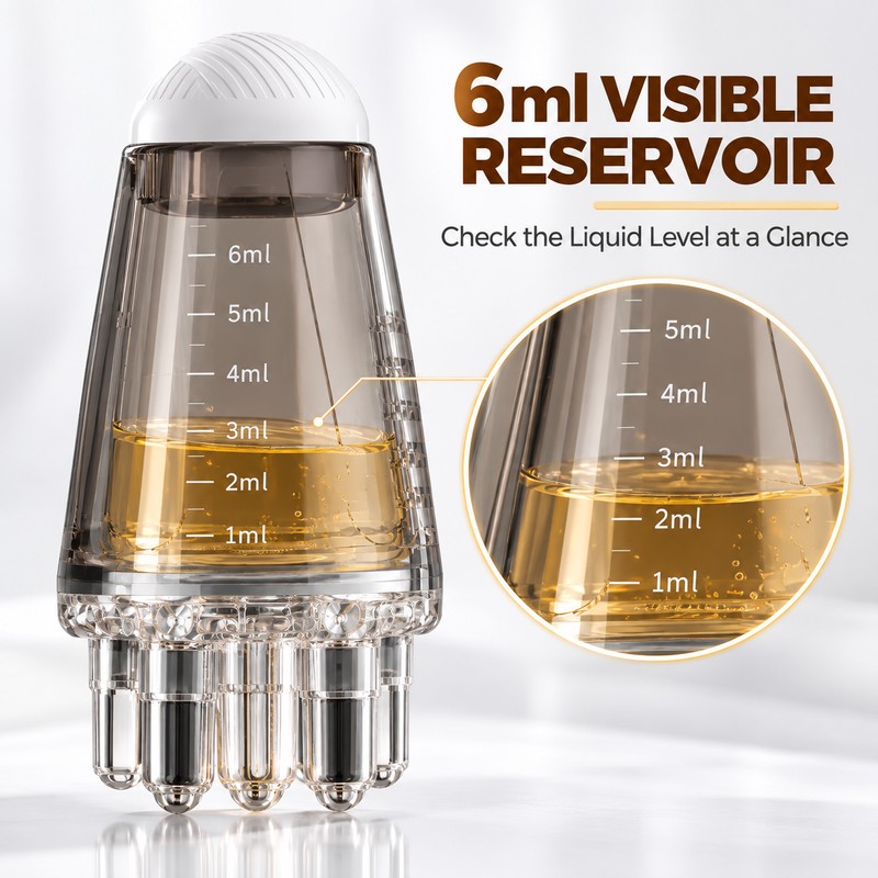 Mini Scalp Oil Applicator for Hair Care – 6ml Roller