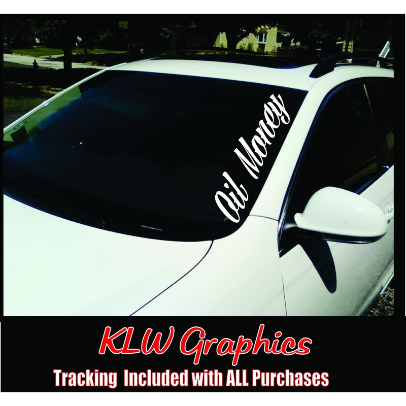 Oil Money vinyl decal sticker