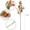 XJYWSH Artificial Orange Branches, Simulation Tangerine Branches,Lifelike Fake Fruit Props