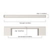 KNOKLOCK 10 Pack 3.75 Inch(96mm) Kitchen Cabinet Handles Brushed Satin