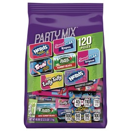 Sweetarts Party Mix, 120 pcs.