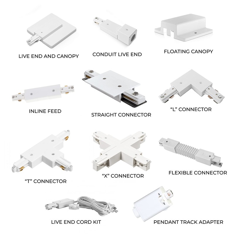 OHLECTRIC 2 Pack - H-Style Live End Canopy Connector –