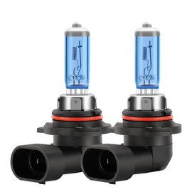 KINGSOFE - Juego de 4 bombillas halógenas de repuesto para Toyota RAV4 2016-2018, haz de luz alta y baja 9012 y bombillas antiniebla H11, enchufe y juego