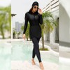FYMNSI Women Modest Burkini Swimsuits Muslim Swimwear Full Body Islamic