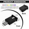 DXNQ USB Type C LED Ambient Light, 8 Colors RGB