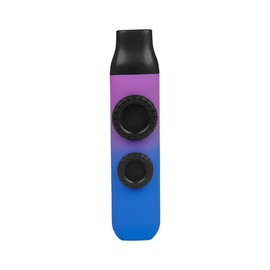 RuiJOTWAT Double-Membrane Kazoo Plays Abs Zuka Flute Guitar Accompaniment Instrument Blue-Purple