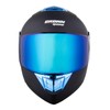 Crown Racing Motorcycle Helmets Blue Modular Full Face Helmet Flip