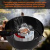 onlyfire Charcoal Basket, BBQ Whirlpool Stainless Steel Ash Basket with