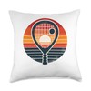 Squash Racket Squash Player Racquetball Throw Pillow