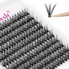 Eyelashes, Individual Cluster for Eyelash Extension, 40D, 0.07, D-curl, 13mm,