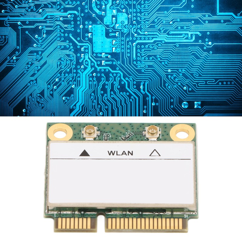 Mini PCIe Network Card 433Mbps 2.4Ghz 5Ghz Dual Band Plug