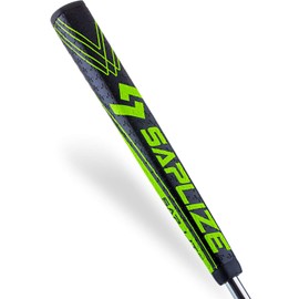 SAPLIZE Putter Grip Midsize Pistol Shape Light Anti-Slip Pattern, Sap Lit V2, Green