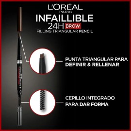 L'oréal Paris Lápiz De Cejas Retractil Infallible Brows Color Brunette