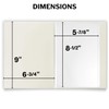Dunwell Small Binders with Sleeves - Presentation Books 5.5x8.5 (2-Pack,