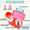 PIQUEBAR Kids Lunch Bento Box with 8oz Thermo Ice Pack