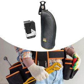 Fenteer Heavy Duty Tool Belt Bag Open Tool Pouch Oxford Cloth Rotatable Organizer Electrician Pouch for Handyman Construction Workers
