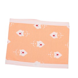 Hohopeti Comfortable Cotton Newborn Belly Band Soft Navel Protector Gentle Support for Abdomen for Colic Relief Winter Use Polar Bear Red Design