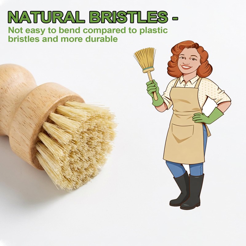 Kitchen Cleaning Set - Pot Scrubber - Strainer - Squeegee
