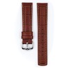 HIRSCH H Hirsch Grand Duke Leather Watch Strap - Golden
