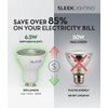 SLEEKLIGHTING GU10 LED, 6.5 Watt, Dimmable,500 lm, Light Bulb Spotlight,