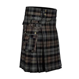 Tartan Utility Kilts For Men 8 Yard 13oz Kilt Available in Various Scottish Tartans - - 34