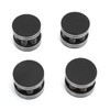4PCS Spring Speaker Spikes Sound Dampening Feet for HiFi Amplifier/Speaker/Turntable/PlayerBlack