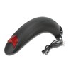 equlup Scooter Rear Mudguard with Tail Light, 10in Scooter Splash
