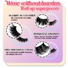 BTLLSSH Faux Mink Eyelashes - Weightless & Fluffy Strip Lashes