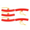 5 Pcs Tire Changer Guard Red Rubber Tire Rim Protector