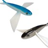 2pcs 8" Unrigged Flying Fish Yummy Flyer Mahi Tuna Wahoo