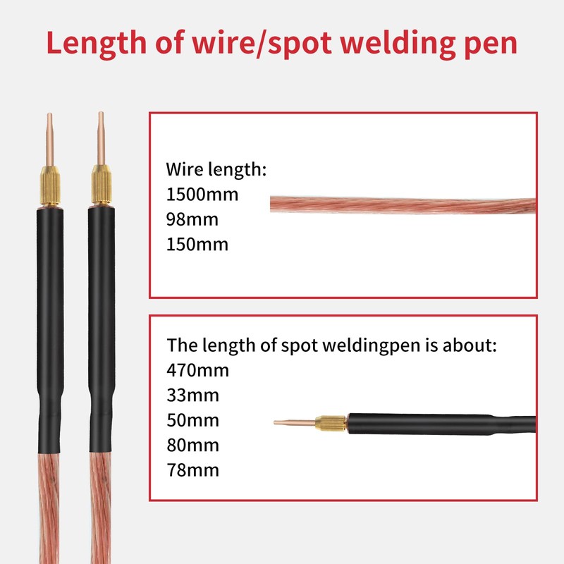 8000W Spot Welder,Handheld Spot Welder,Portable Spot Welder Machine DIY Kit,High
