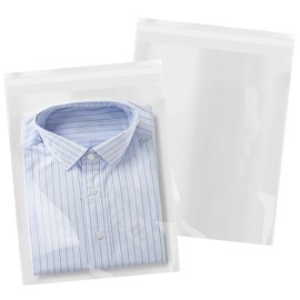 iMailer - 1000 Pack - 12" x 15" Self Seal Clear Cellophane Bags- Resealable Plastic Poly Cello Bags for Clothing, T-Shir, Prints, Photos, Documents