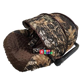 Rosy Kids Infant Carseat Canopy Cover 3 Pc Whole Caboodle Baby Car Seat Cover Kit Cotton C050200