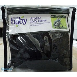 PRAM COSY STROLLER COVER FOOTMUFF TOES BUGGY PUSHCHAIR WARMER ACCESSORIES BLACK