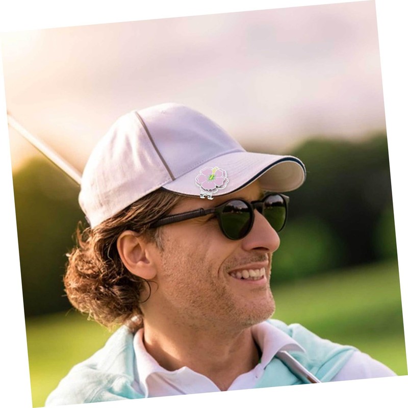 KOMBIUDA Golf Hat Clip Marker Decorative Golf Marker for Hats