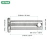 M METERXITY 10-Pack Single Hole Clevis Pins, M8 x 30mm
