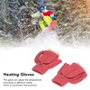 2 PCS USB Heated Gloves Double Sided Heating Knitted Gloves