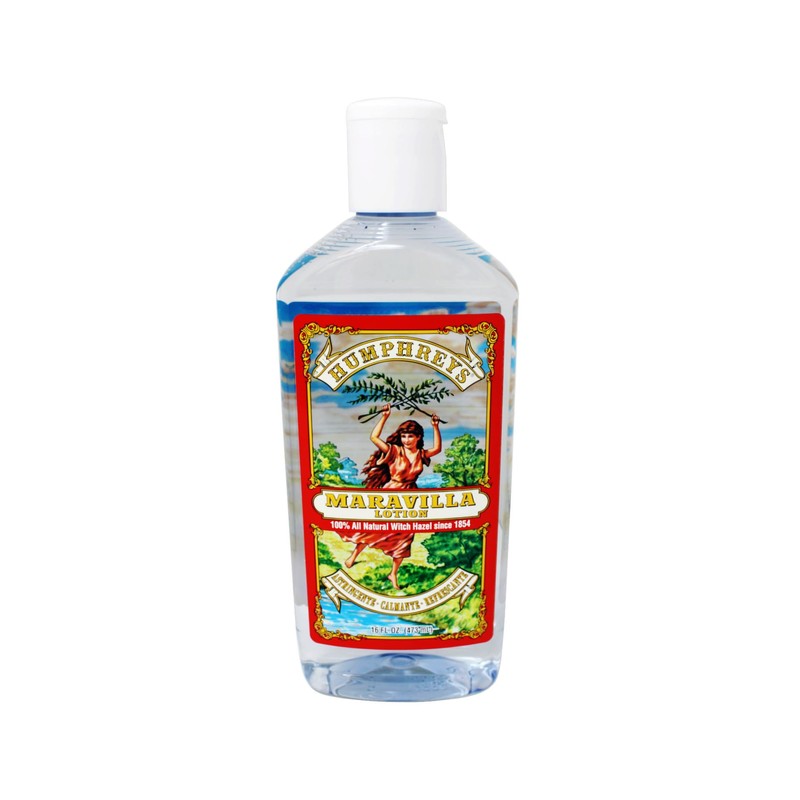 Humphreys Witch Hazel Astringent Lotion, Skin Softener, Soothes Redness and